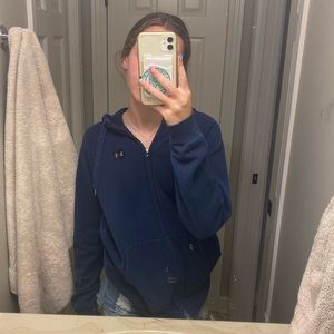 Under Armour- zip up hoodie